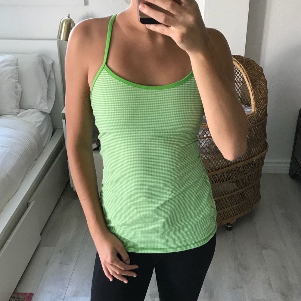 Green Lululemon Tank